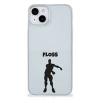 iPhone 15 Telefoonhoesje met Naam Floss - thumbnail