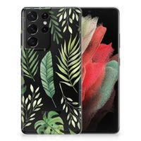 Samsung Galaxy S21 Ultra TPU Case Leaves - thumbnail