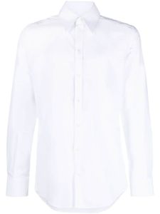 Dolce & Gabbana long-sleeve cotton shirt - Blanc