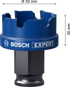 Bosch Accessoires Expert Sheet Metal gatzaag 32 x 40 mm - 1 stuk(s) - 2608900497