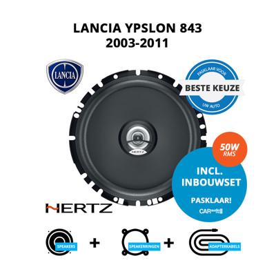Beste speakers voor Lancia Ypslon 2003-2011 843 - Voordeuren