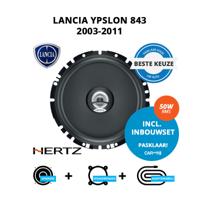 Beste speakers voor Lancia Ypslon 2003-2011 843 - Voordeuren