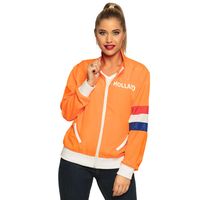 Oranje/holland fan artikelen kleding trainingsjasje maat M/L   -