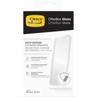OtterBox Glass-schermbeschermer voor iPhone 16 Pro, gehard glas, krasbescherming, bescherming tegen vallen en splinters