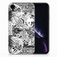 Silicone Back Case Apple iPhone Xr Skulls Angel