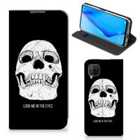 Mobiel BookCase Huawei P40 Lite Skull Eyes