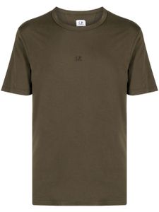 C.P. Company t-shirt en coton à logo imprimé - Marron