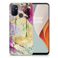 Hoesje maken OnePlus Nord N100 Letter Painting