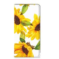 Smart Cover voor Google Pixel 7 Pro Zonnebloemen