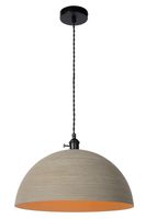 Lucide MARNE - Hanglamp - Ø 40 cm - 1xE27 - Taupe