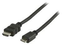 Valueline Vlvp34500b10 High Speed Hdmi Kabel met Ethernet Hdmi - Hdmi Mini-connector 1,00 M Zwart