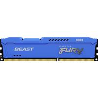 Kingston FURY Beast Werkgeheugenset voor PC DDR3 16 GB 2 x 8 GB Non-ECC 1600 MHz 240-pins DIMM CL10 KF316C10BK2/16 - thumbnail