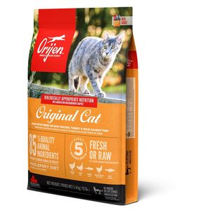 Orijen Original Cat & Kitten Whole Prey 5,4 kg Kip & Kalkoen