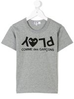 Comme Des Garçons Play Kids t-shirt imprimé - Gris - thumbnail