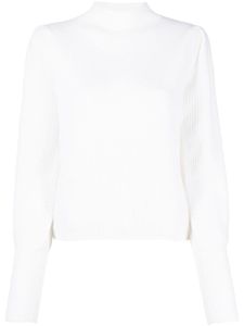 Allude pull en cachemire à manches bouffantes - Blanc