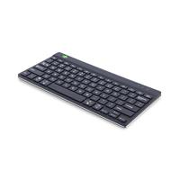 R-Go Compact Break Toetsenbord, Bleutooth 5.0, Met pauze indicator, Ergonomiche design, QWERTY (US) layout, Draadloos, Zwart