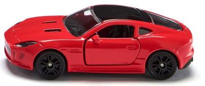 Siku Jaguar F Type R 7,7 cm staal rood (1520)