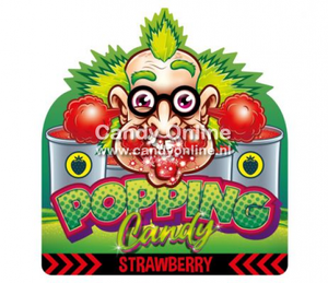 Dr. Sour snoep Dr. Sour - Popping Candy Strawbery