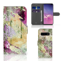 Hoesje Samsung Galaxy S10 Plus Letter Painting - thumbnail