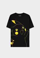 Pokemon T-Shirt Pikachu Outline Size L - thumbnail