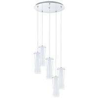 Eglo Hanglamp Pinto 5-lichts nikkel mat 93003 - thumbnail