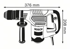 Bosch Professional GSH 3 E SDS-Plus-Beitelhamer 650 W 2.6 J Incl. koffer