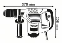 Bosch Professional GSH 3 E SDS-Plus-Beitelhamer 650 W 2.6 J Incl. koffer - thumbnail