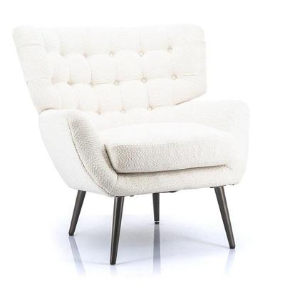 Fauteuil Peter | Stof  | Wit