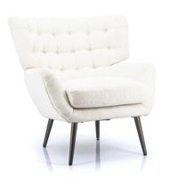 Fauteuil Peter | Stof  | Wit
