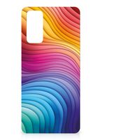 TPU Hoesje voor Samsung Galaxy S20 FE Regenboog