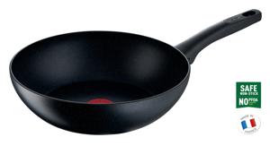 Tefal Black Stone Wokpan - 28 cm - gas, elektrisch, keramisch en inductie