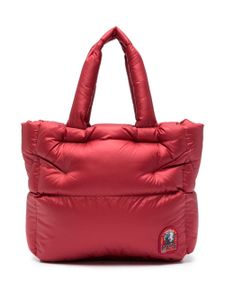 Parajumpers sac cabas matelassé à patch logo - Rouge