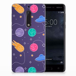 Nokia 5 Silicone Back Cover Space