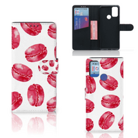 Alcatel 1S (2021) Book Cover Pink Macarons - thumbnail