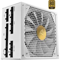 Sharkoon Rebel P30 Gold White 1000W voeding 1x 12VHPWR, 4x PCIe, Kabelmanagement - thumbnail