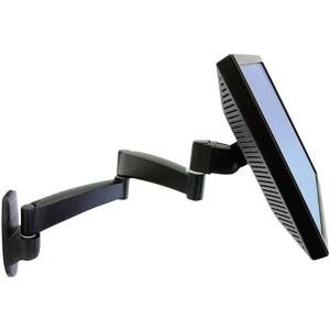 Ergotron Wall Mount Arm 200 Series Monitor-wandbeugel 1-voudig 25,4 cm (10) - 68,6 cm (27) Zwart Kantelbaar, Zwenkbaar, Roteerbaar