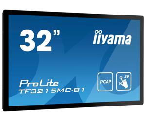 Iiyama ProLite TF3215MC-B2 Touchscreen monitor Energielabel: F (A - G) 80 cm (31.5 inch) 1920 x 1080 Pixel 16:9 8 ms HDMI, DisplayPort, VGA VA LCD