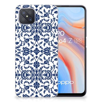 OPPO Reno4 Z | A92s TPU Case Flower Blue