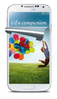 Cellular Line SPGALAXYS4 Screen Protection Film voor Samsung Galaxy S4 Pack van 2 Transparant