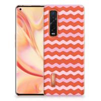OPPO Find X2 Pro TPU bumper Waves Roze