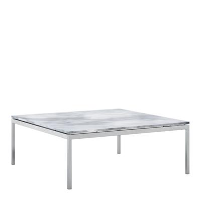 Knoll Florence Knoll Salontafel - Arabescato / Satijn - l. 75 x b. 75 cm.
