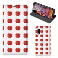 Samsung Xcover Pro Flip Style Cover Paprika Red - thumbnail