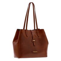 The Bridge Dalston Shopper brown/gold  Damestas