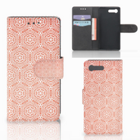 Sony Xperia X Compact Telefoon Hoesje Pattern Orange