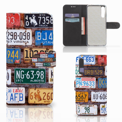 Huawei P20 Pro Telefoonhoesje met foto Kentekenplaten