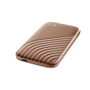 WD My Passport 500 GB Externe SSD harde schijf (2,5 inch) USB-C Goud WDBAGF5000AGD-WESN