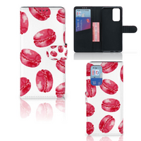 OnePlus 9 Pro Book Cover Pink Macarons - thumbnail