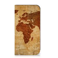 iPhone 15 Pro Max Book Cover Wereldkaart - thumbnail