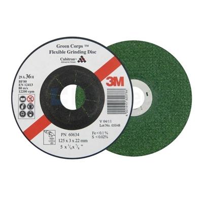 3m 60634 flexibele afbraamschijf 125 x 3 x 22.2 mm p36 20 stuks 3m 60634 flexibele afbraamschijf 125 x 3 x 22.2 mm p36 20 stuks