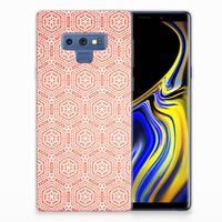 Samsung Galaxy Note 9 TPU bumper Pattern Orange